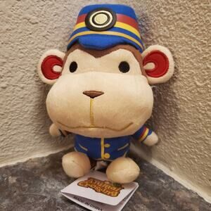 Plush - Porter, 7-inch (NEW) - Animal Crossing - Nintendo